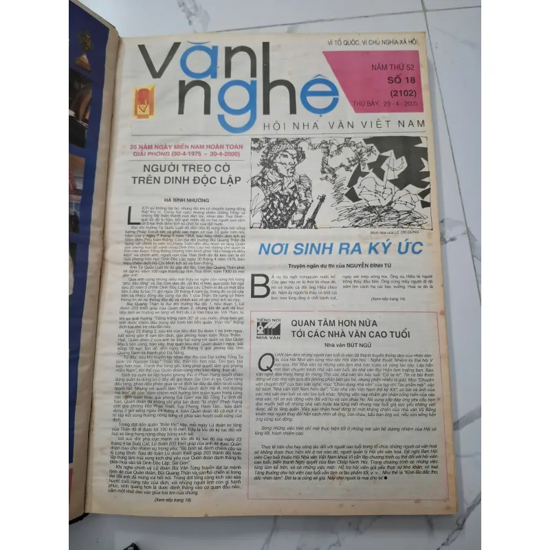 Báo Văn Nghệ 2000 số 17 đến số 35 799227
