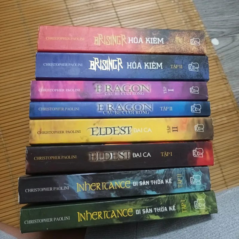 Trọn bộ 8c Eragon Cậu Bé Cưỡi Rồng- christopher Paolini 562388