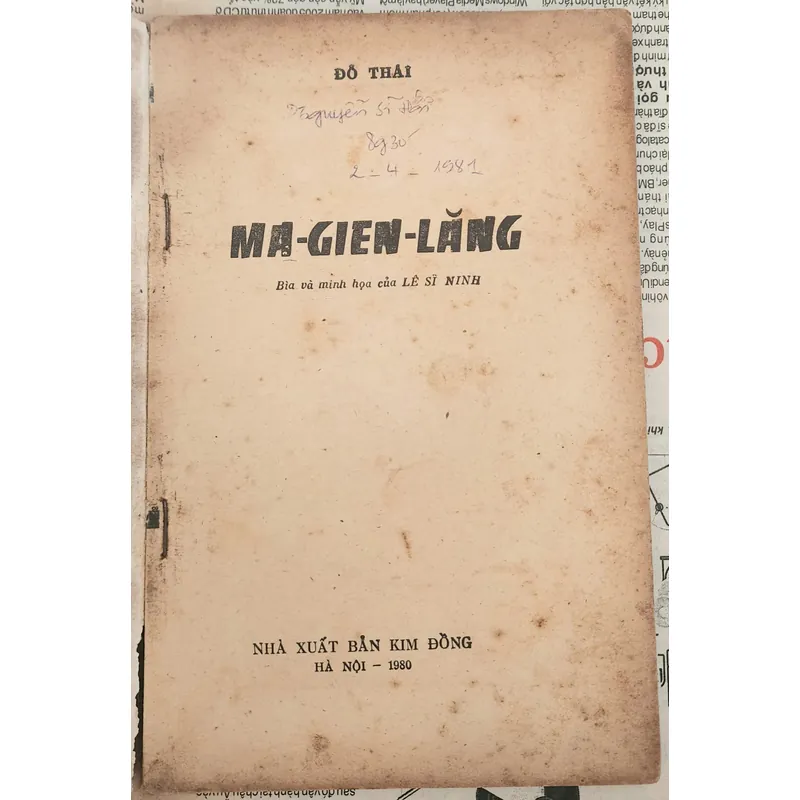 NXB Kim Đồng 1980 (có tranh vẽ) - Fernão de Magalhães 726805