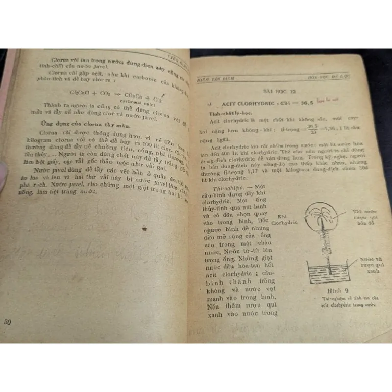 Hoá học lớp đệ ngũ trung học - Nguyễn Đình Phú 588830