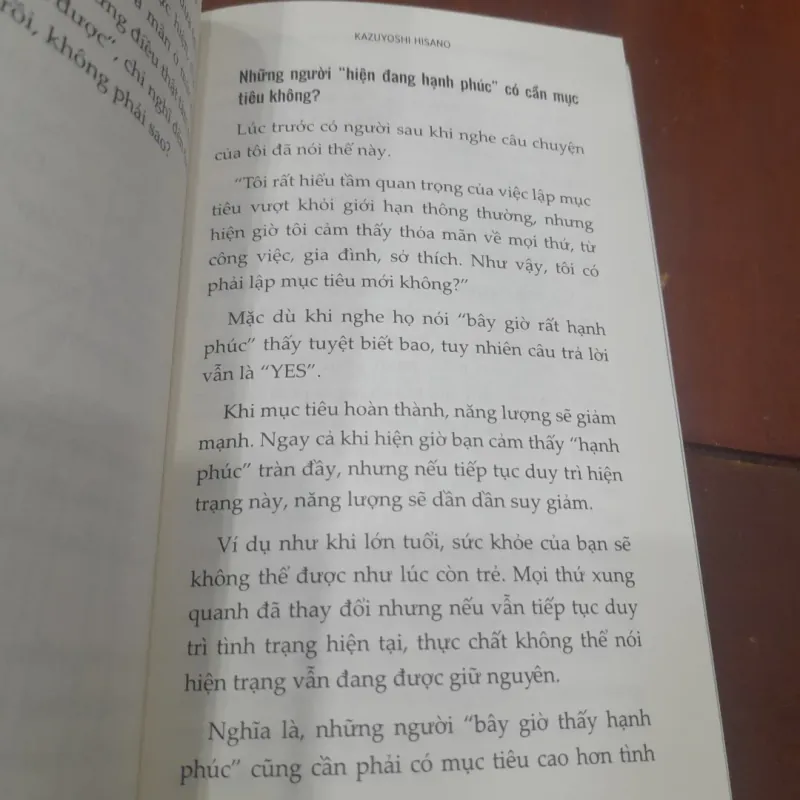 Kazuyoshi Hisano - Phương pháp HIỆN THỰC HÓA MỤC TIÊU ttong kinh doanh 1022195