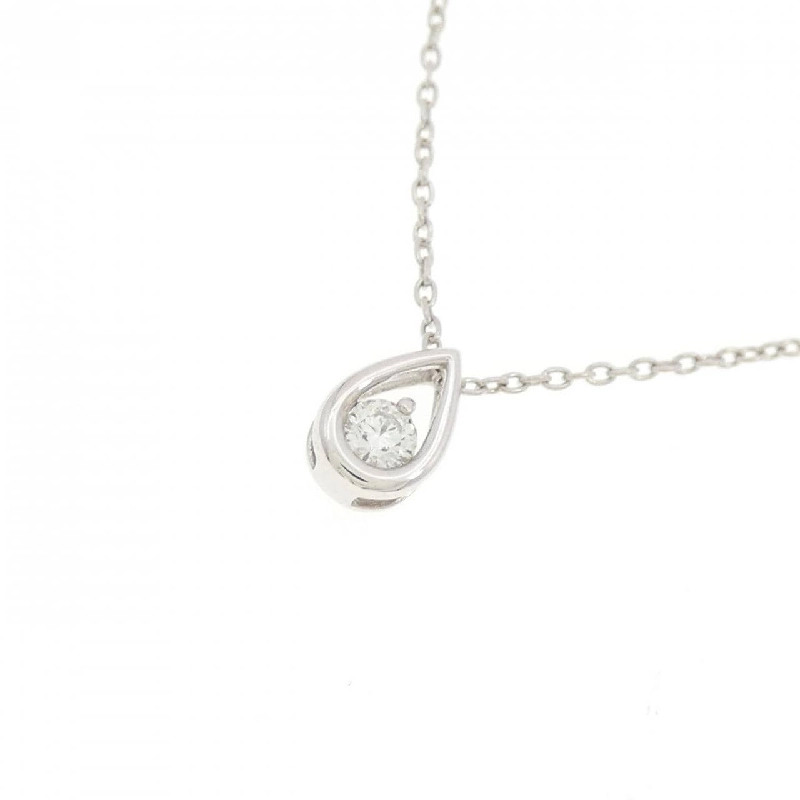 K14WG/K10WG Dây chuyền kim cương 0.07CT - Hàng hiệu Chính hãng 859750