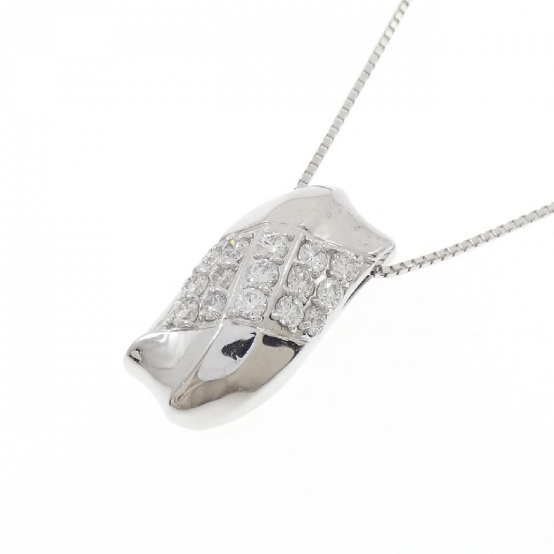 K18WG Dây chuyền kim cương 0.50CT - Hàng hiệu Chính hãng 862141