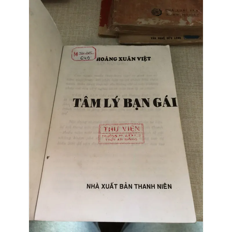 Tâm lý bạn gái-Hoàng Xuân Việt 960310