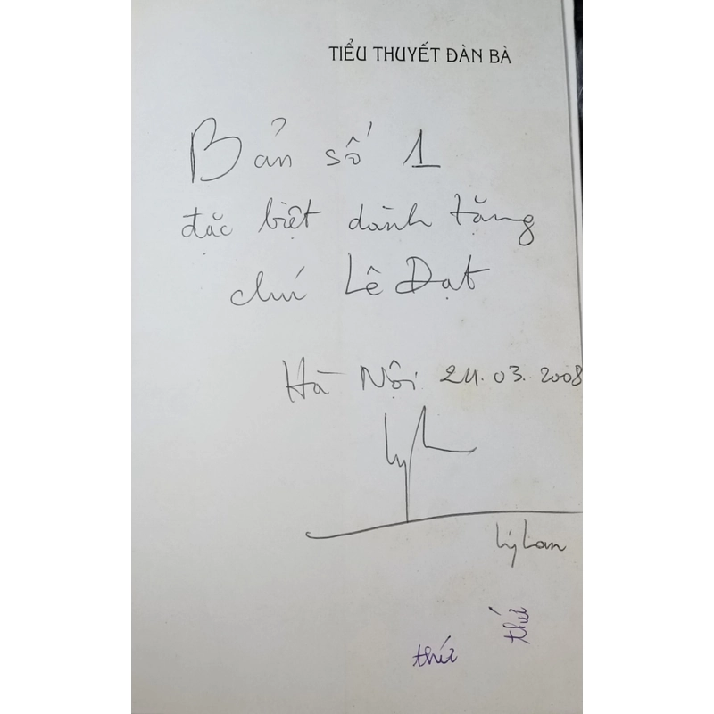 Tiểu thuyết đàn bà (Lý Lan) 517589