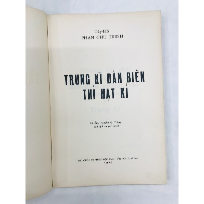 Trung kỳ dân biến thỉ mạt ký - Phan Chu Trinh 55241