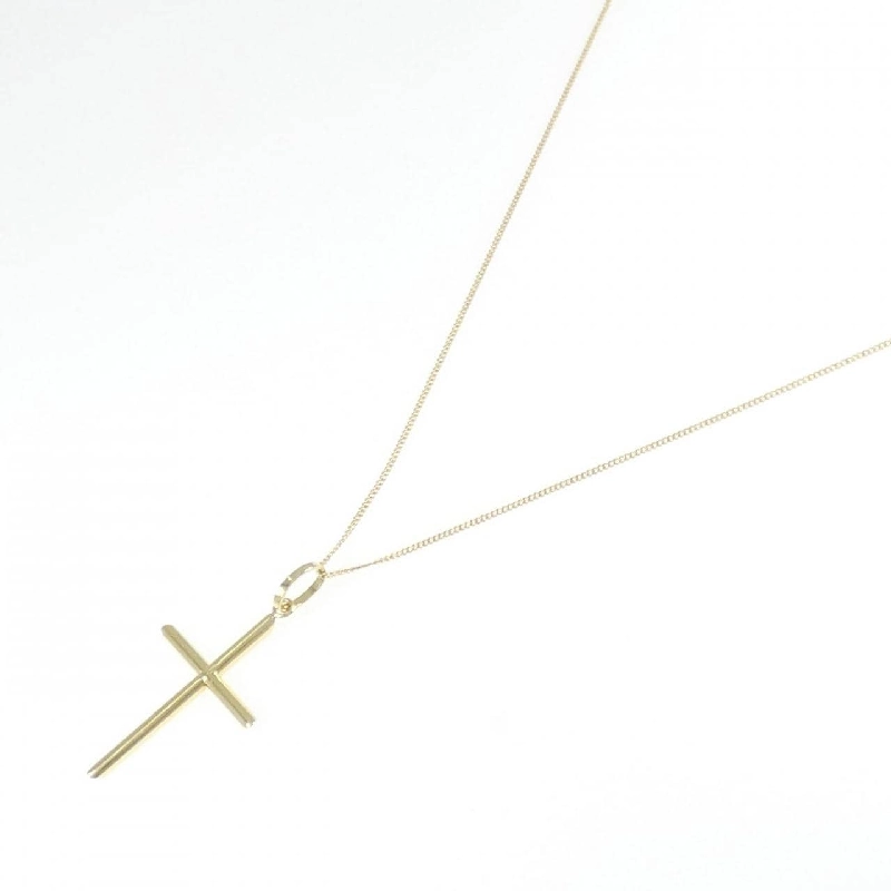 K18YG Dây chuyền hình chữ thập - Hàng hiệu Chính hãng 857701