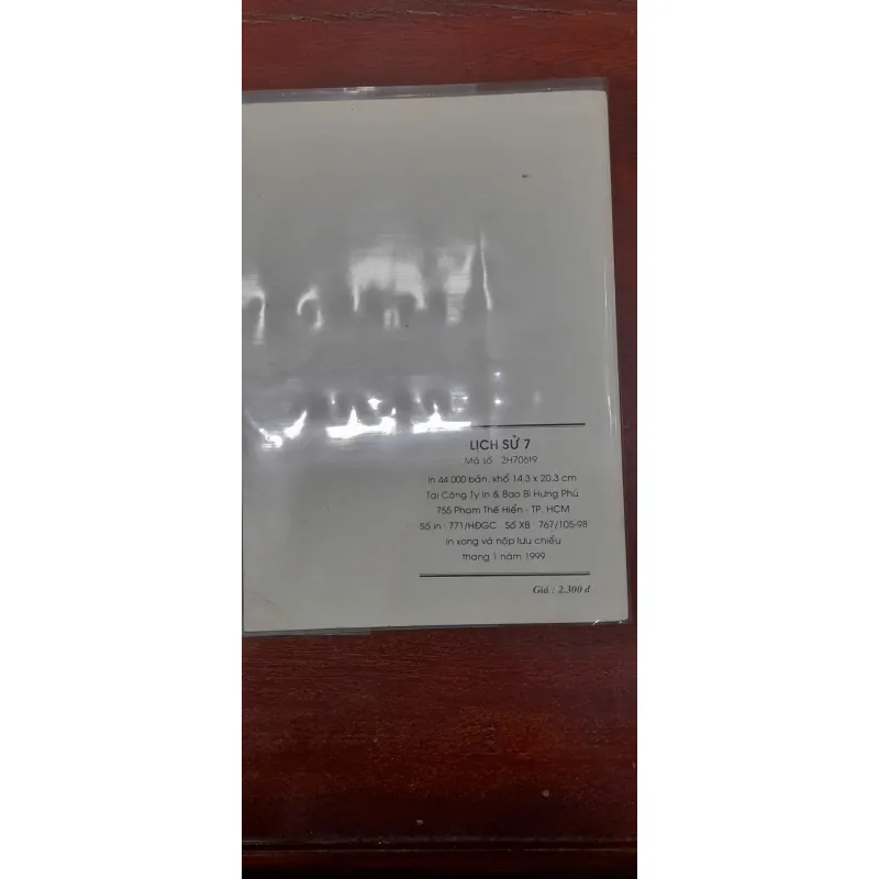 Lịch sử 7, in năm 1999 713586