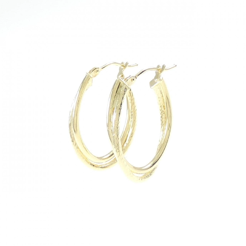 Bông tai hoop 750YG - Hàng hiệu Authentic 870877