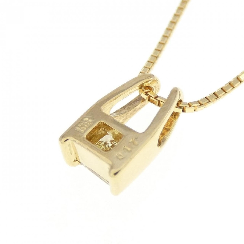 K18YG Dây chuyền kim cương 0.17CT - Hàng hiệu Chính hãng 863948