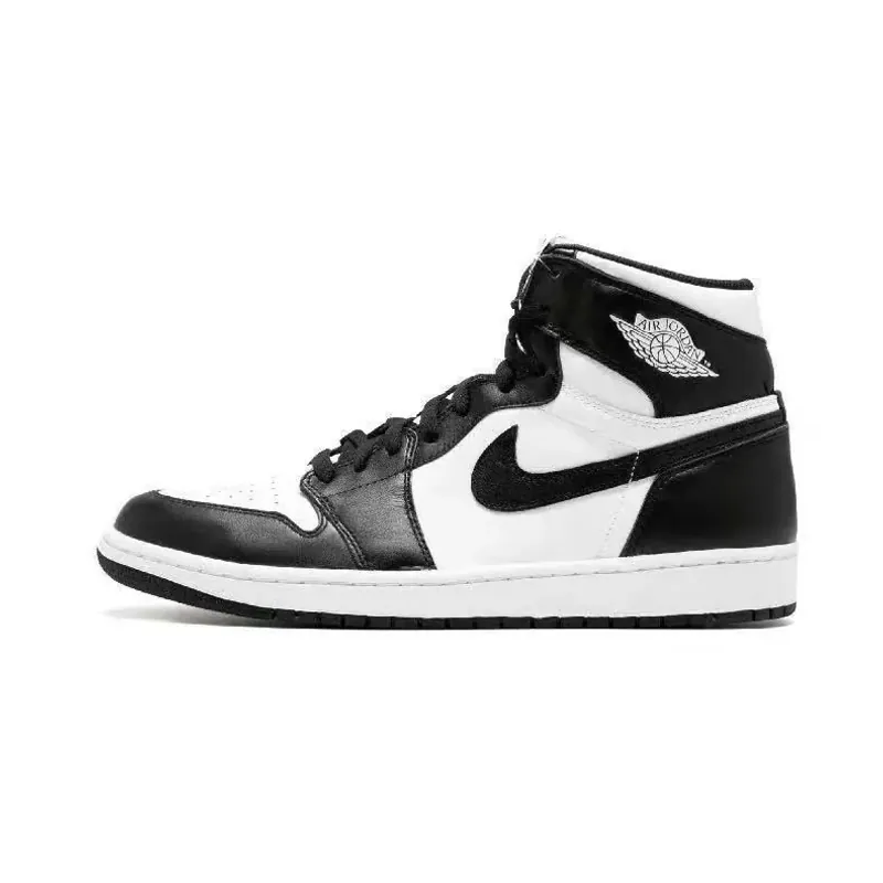 Giày thể thao Nike Air Jordan 1 Retro High OG Size 42 đen đỏ 701639
