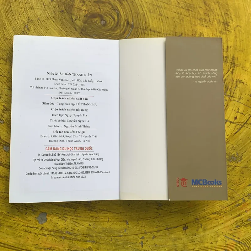 CẨM NANG DU HỌC TRUNG QUỐC - TS. NGUYỄN QUỐC TƯ  752741