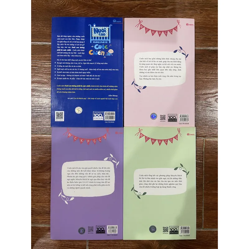 Nuôi con không phải là cuộc chiến combo 4 cuốn (k3) 603727