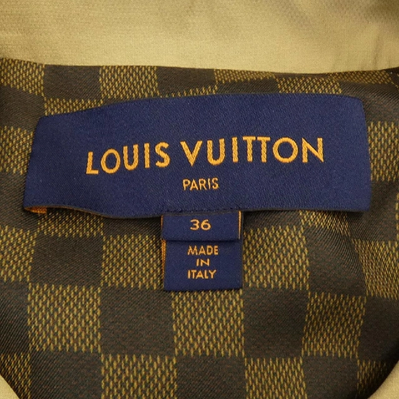 Áo khoác trench lụa pha Louis Vuitton FNCO01NA0 627970
