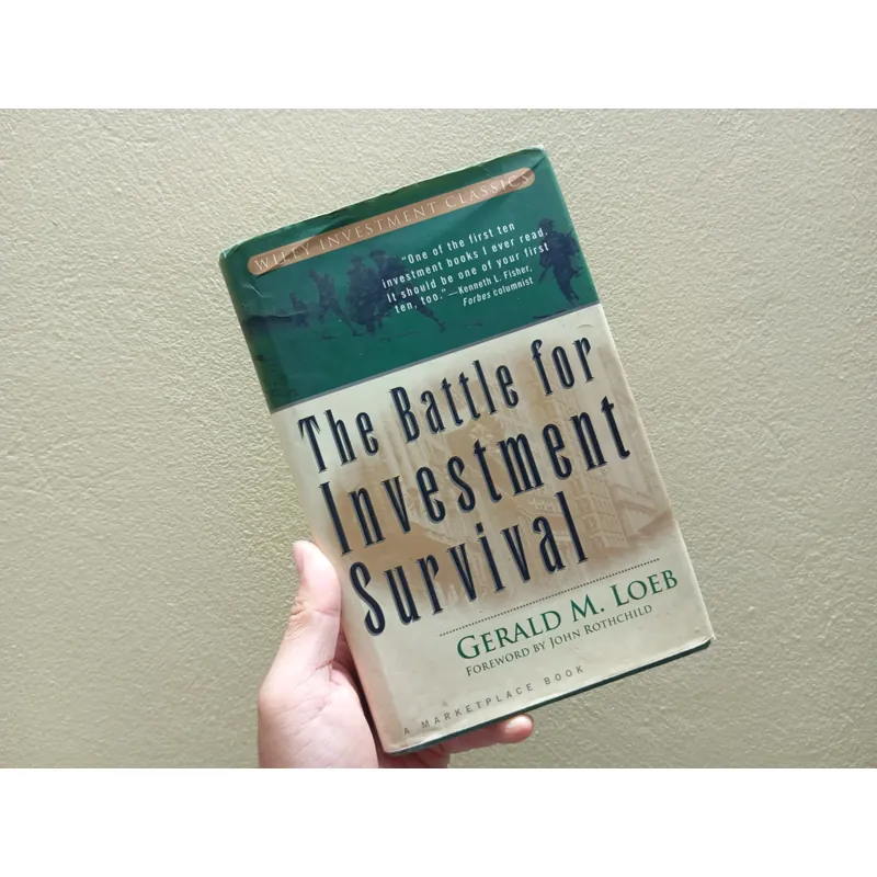 The battle for investment survival, sách ngoại văn tiếng Anh english book  729994
