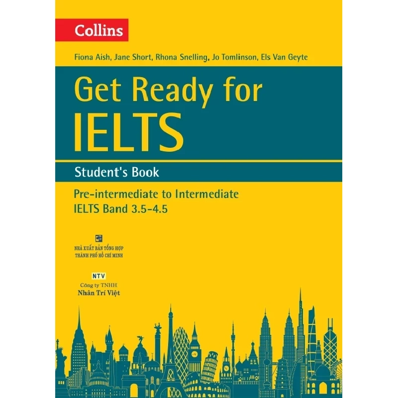 Collins - Get Ready For IELTS - Student's Book - Pre-Intermediate - Fiona Aish, Jane Short, Rhona Snelling, Jo Tomlinson, Els Van Geyte (Mới 100%) Tiếng Anh, NXB Tổng Hợp TPHCM - SÁCH ĐẠI HỌC 485519