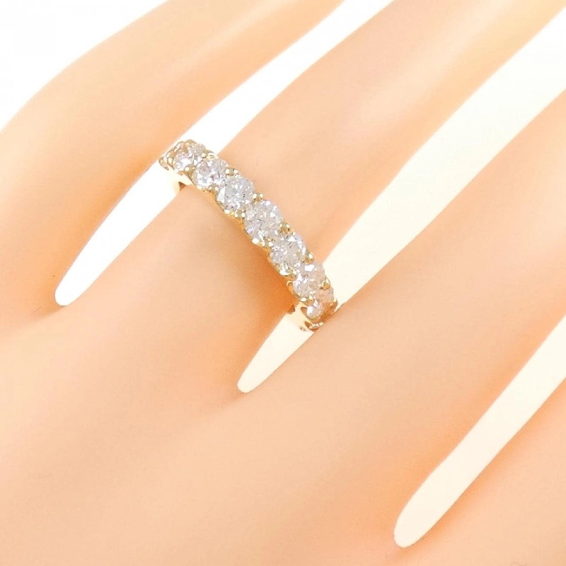 Nhẫn kim cương K18YG 1.536CT G-H VS1-SI2 EXT-VG - Hàng hiệu Authentic 873763