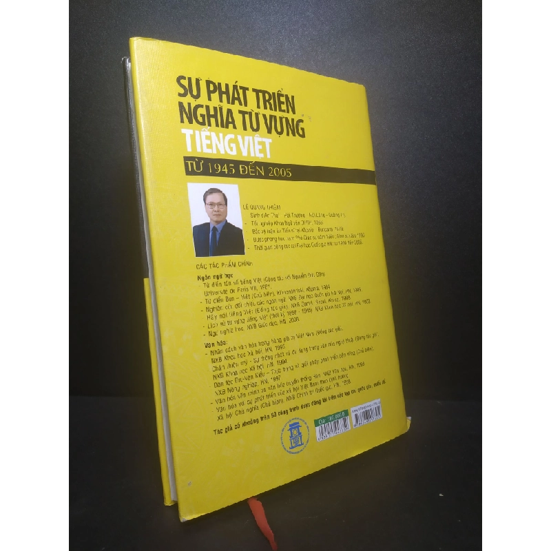 [59K/kg] Sự phát triển nghĩa từ vựng tiếng Việt từ 1945 đến 2005 bìa cứng mới 80% bị ố HCM1310 365043