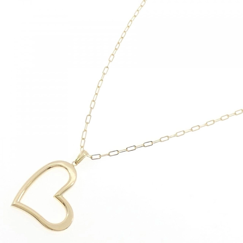 K18YG Dây chuyền hình trái tim - Hàng hiệu Authentic 857412