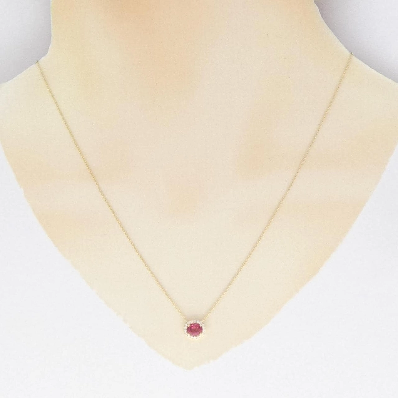 K18YG Spinel Necklace 0.66CT - Hàng hiệu Authentic 868396
