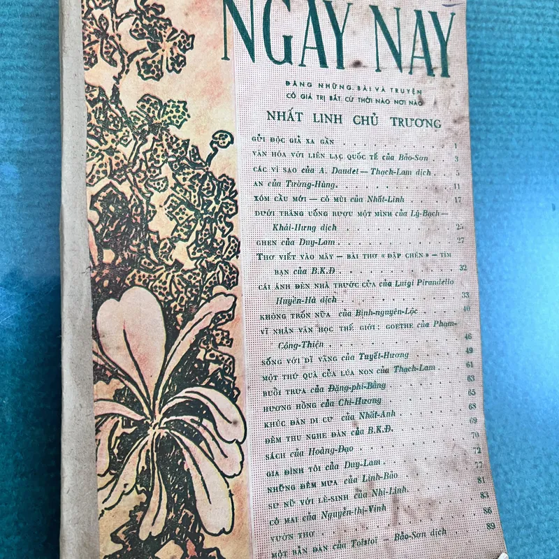 Văn hoá ngày nay của Nhất Linh 600454