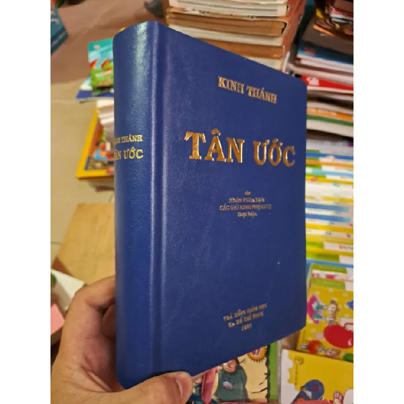 Kinh thánh Tân ước - 1995 mới 90% bìa cứng bọc da - TÂM LINH - TÔN GIÁO - THIỀN - HCM0111 630173