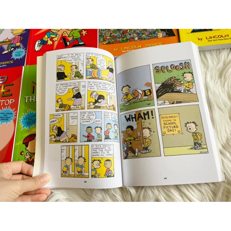 TRUYỆN TRANH -  BIG NATE – BẢN MÀU 12 CUỐN TẶNG FILE NGHE 745684