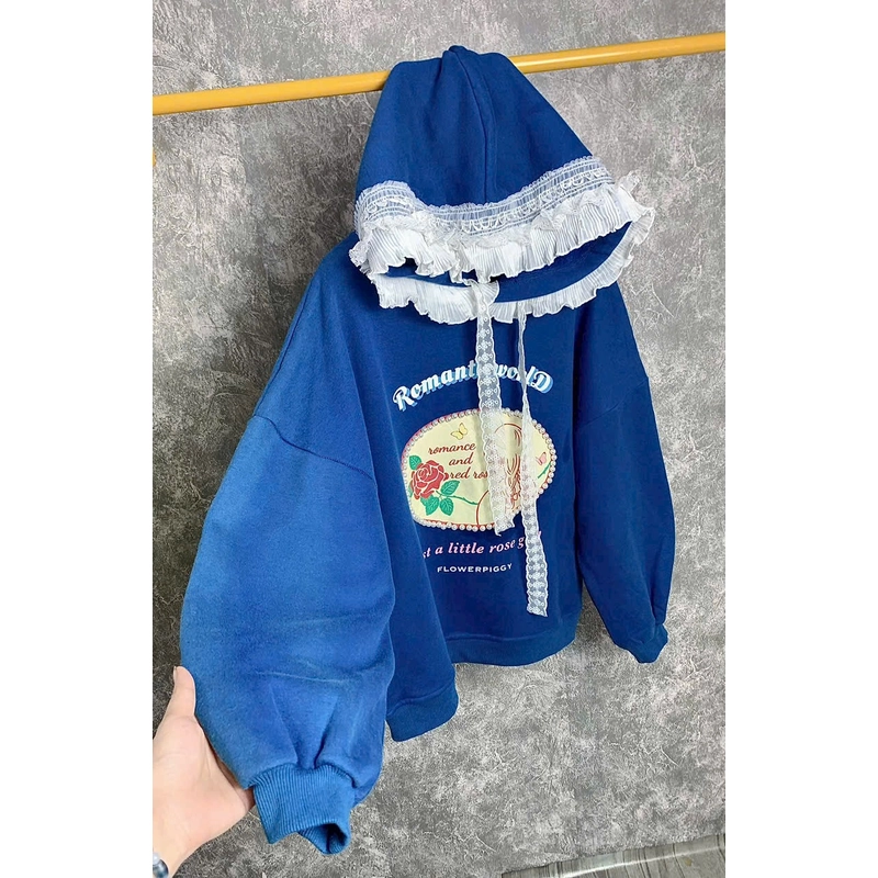 áo hoodie lót nỉ siêu dày ấm. chất đẹp 45-60kg ảnh thật 387094