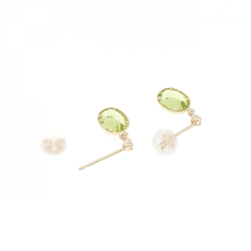 K10YG Peridot Bông tai - Hàng hiệu Chính hãng 872687