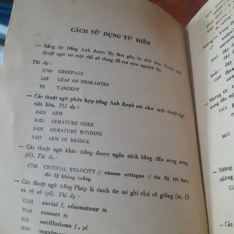 TỪ ĐIỂN THUẬT NGỮ KHOA HỌC KỸ THUẬT Anh - Pháp - Việt 1021166