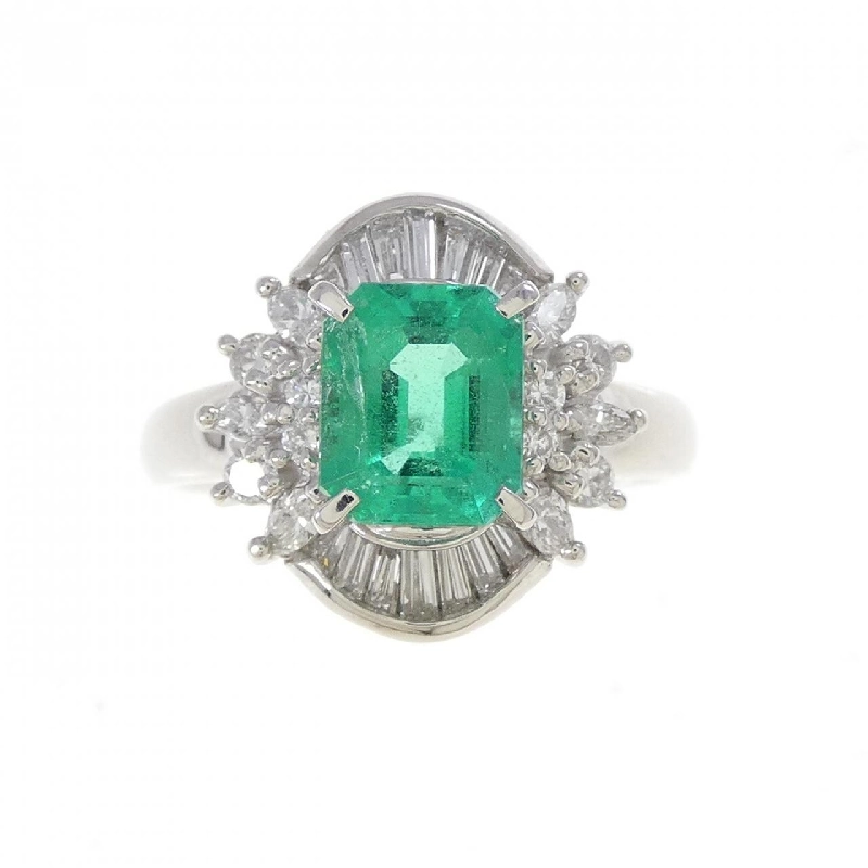 Nhẫn Emerald PT900 1.26CT - Hàng hiệu Chính hãng 854749