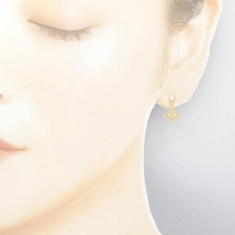 Bông tai Louis Vuitton Pius Monogram Idylle - Hàng hiệu Chính hãng 843946