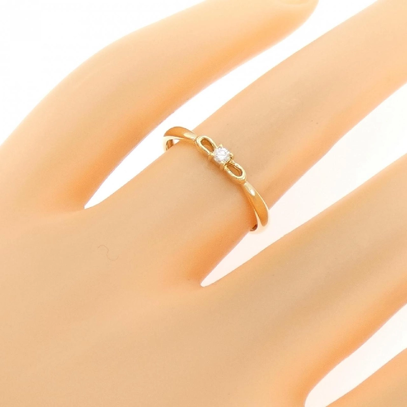 Nhẫn kim cương K18YG - Hàng hiệu Authentic 851599