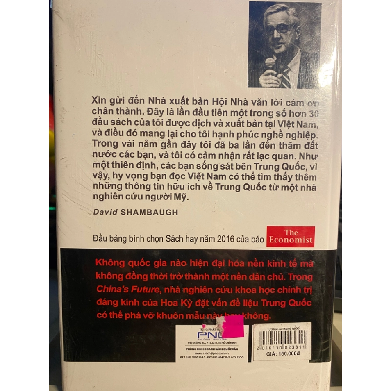 Tương Lai Trung Quốc- Tác giả David Shambaugh- sách mới nguyên seal 408302