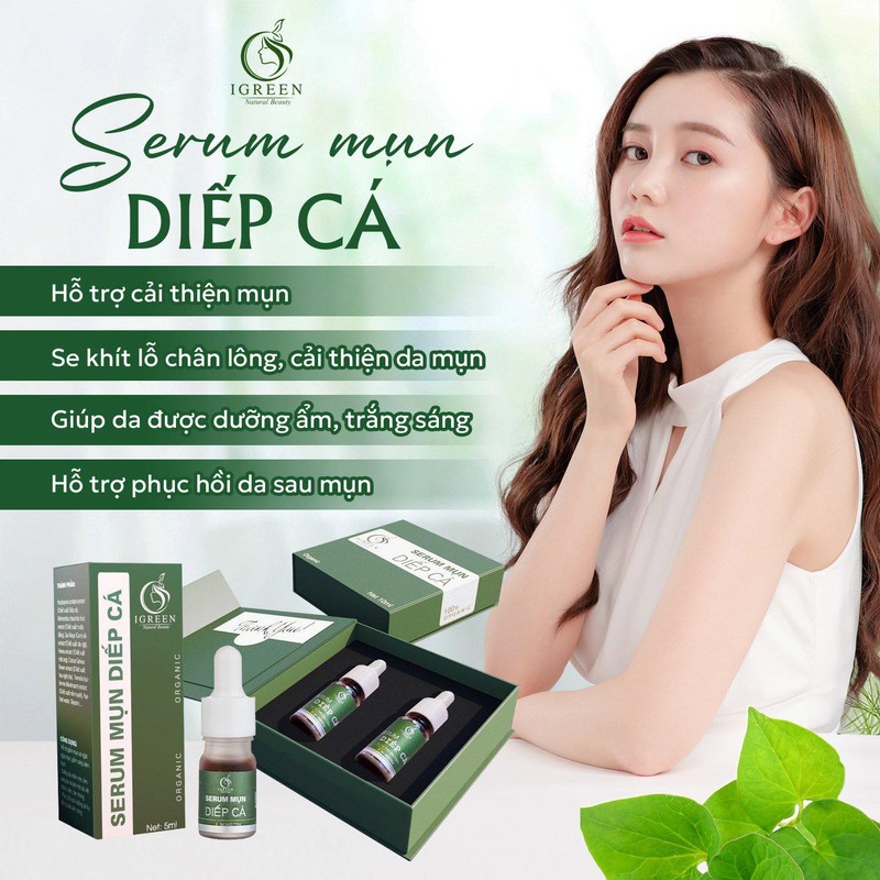 Sỉ 3 serum diếp cá IGREEN  8272