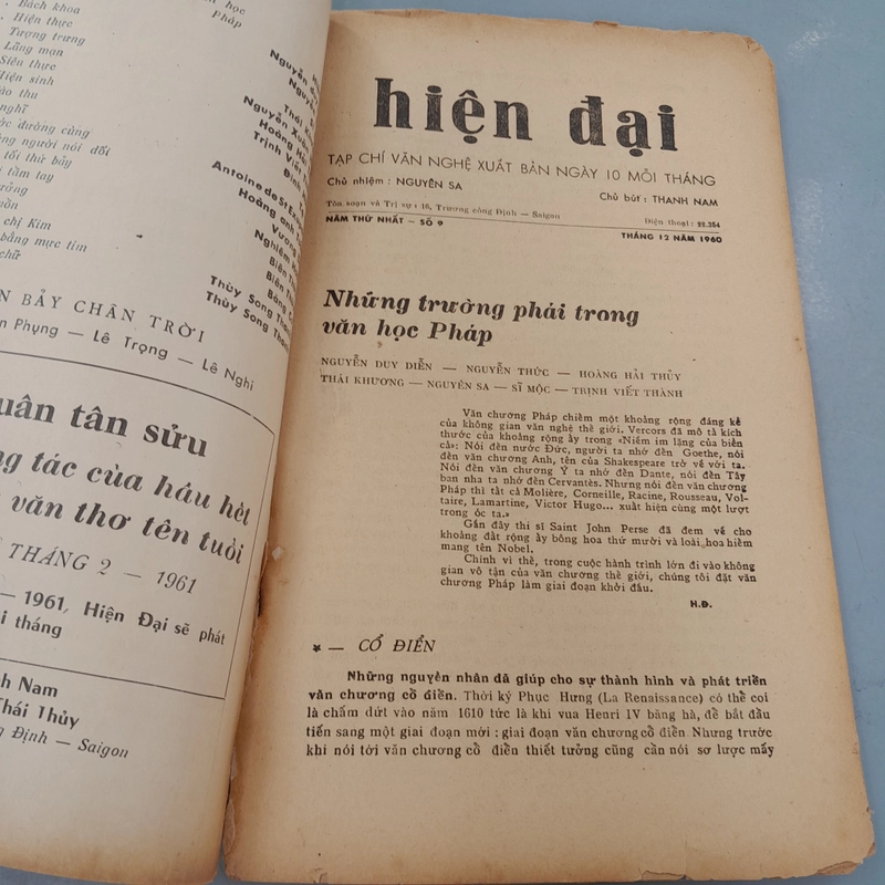 TẠP CHÍ HIỆN ĐẠI THÁNG MƯỜI HAI-1960 SỐ 9

 473616