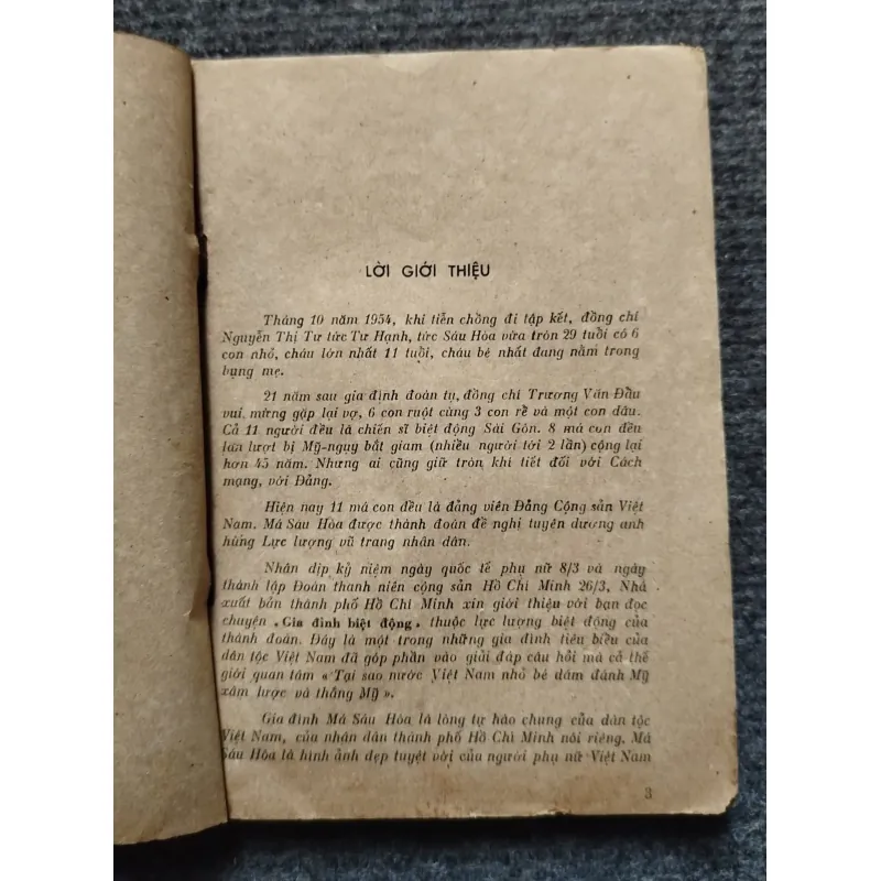 Gia đình biệt động" của tác giả Nguyễn Trần Thiết 1010941