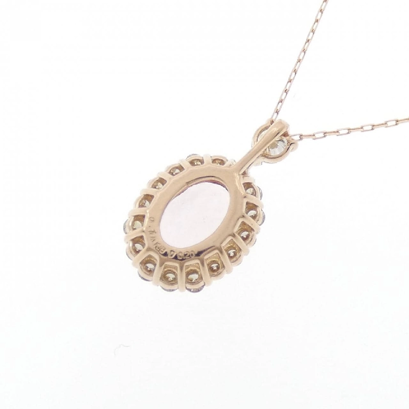 K18PG Morganite Necklace 0.74CT - Hàng hiệu Chính hãng 863716