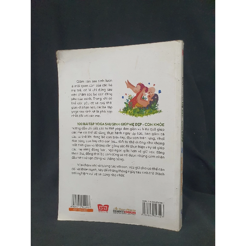 100 BÀI TẬP YOGA SAU SINH GIÚP MẸ ĐẸP CON KHỎE MỚI 70% 2019 -HCM205 SOPHIE DUMOUTET SÁCH MẸ VÀ BÉ 923143