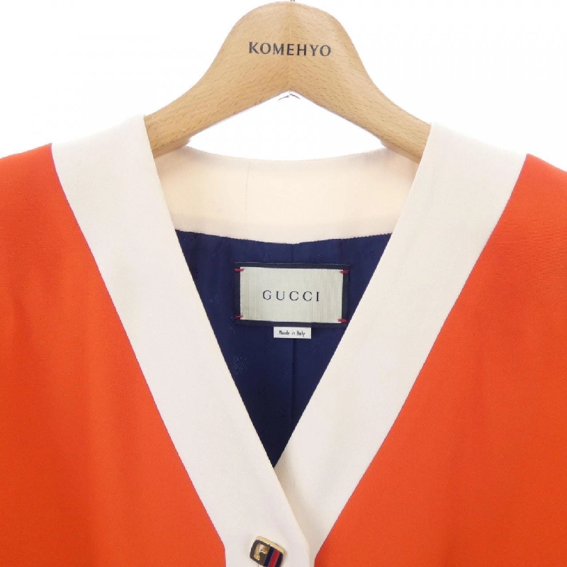 Jacket không cổ GUCCI 596871 ZKR01 627223