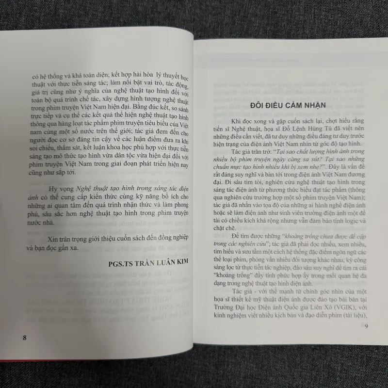Nghệ thuật tạo hình trong sáng tác điện ảnh - Đỗ Lệnh Hùng Tú 791349