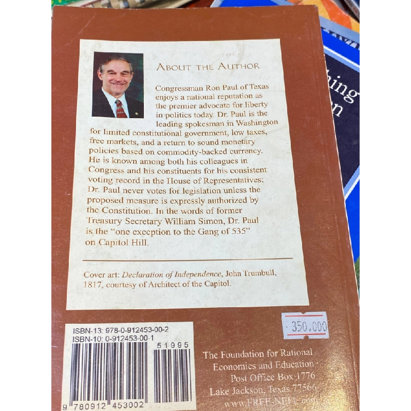 A Foreign Policy of Freedom " Peace, Commerce, and Honest Friendship " - Ron Paul 448805