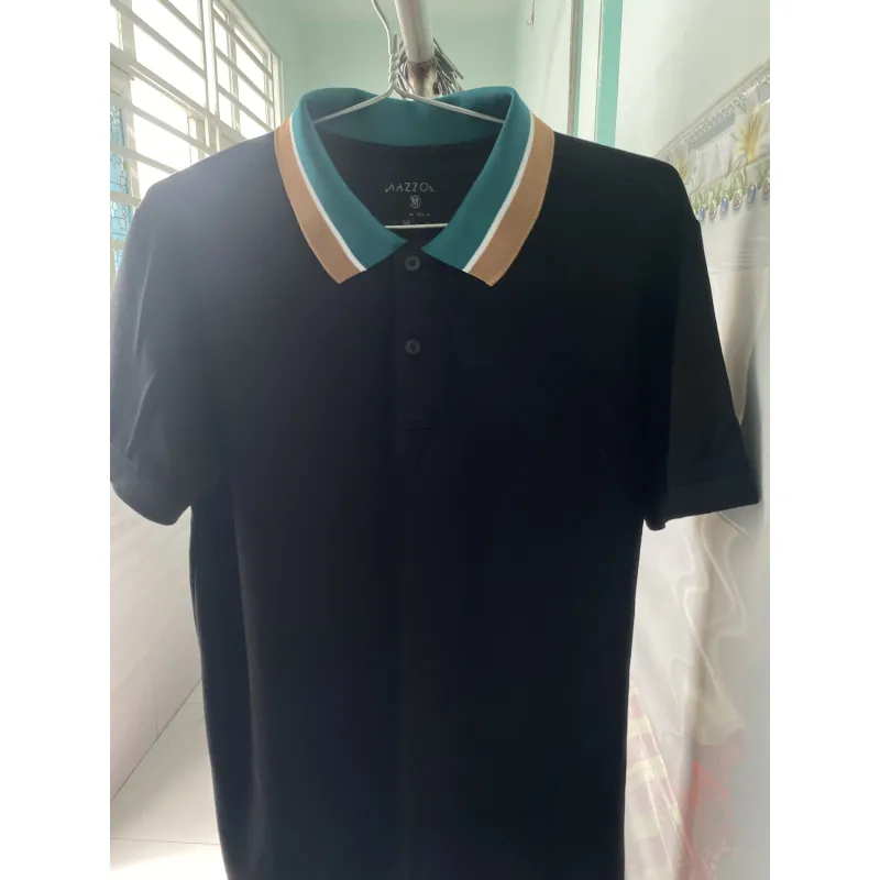 Áo Polo Nam Tay Ngắn - Cổ Màu - Mazzola 756960