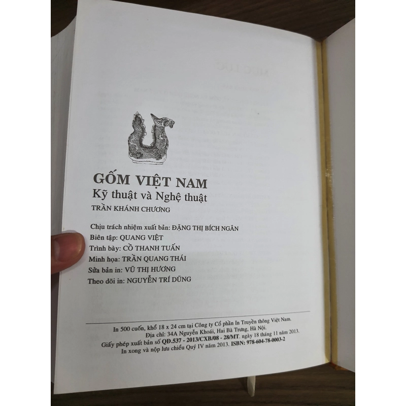 Gốm Việt Nam kỹ thuật và nghệ thuật - Trần Khánh Chương 549132