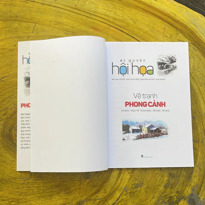 BÍ QUYẾT HỘI HOẠ VẼ TRANH PHONG CẢNH 977790