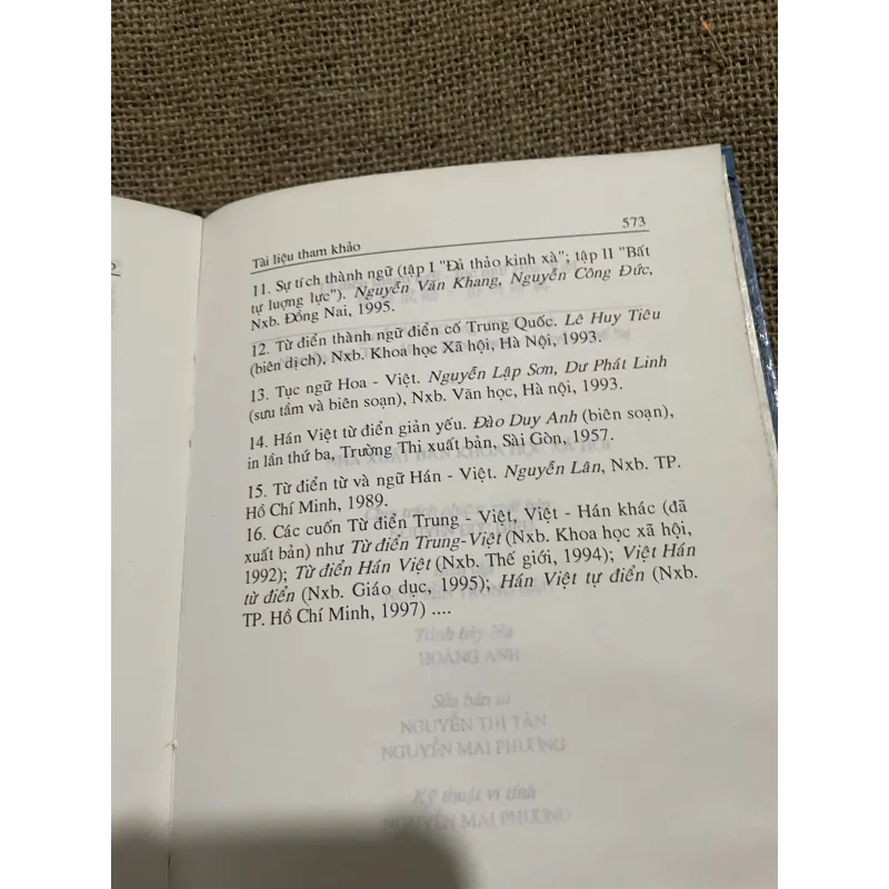 TỪ ĐIỂN THÀNH NGỮ TỤC NGỮ HOA - VIỆT 748166