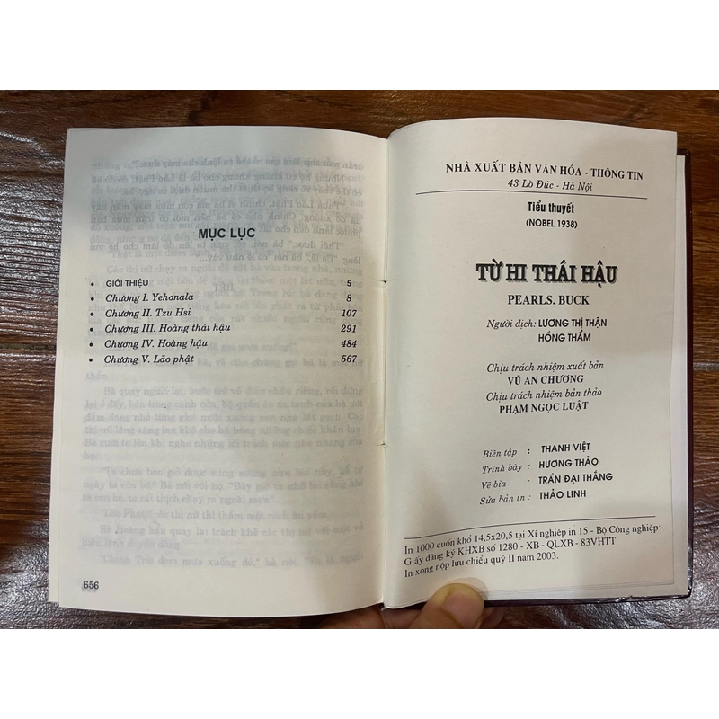 Từ Hi Thái Hậu - Pearl Buck  (k1) 518366