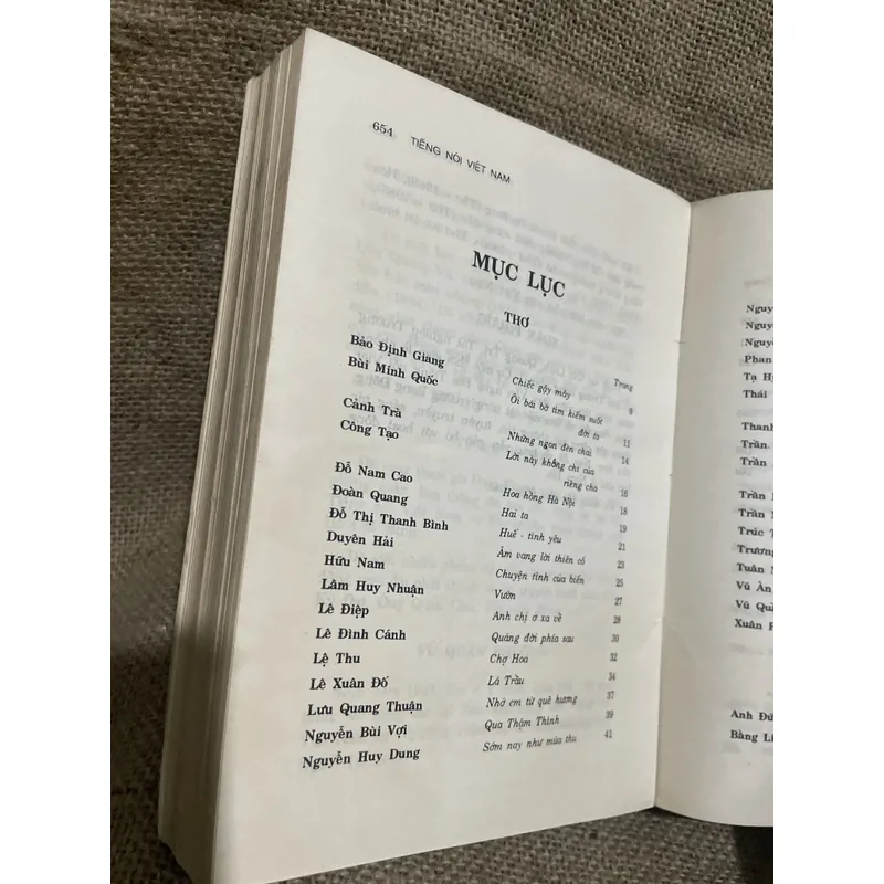 TIẾNG NÓI VIỆT NAM 50 NĂM (7-5-1945 - 7-9-1995)- Thơ văn  716921