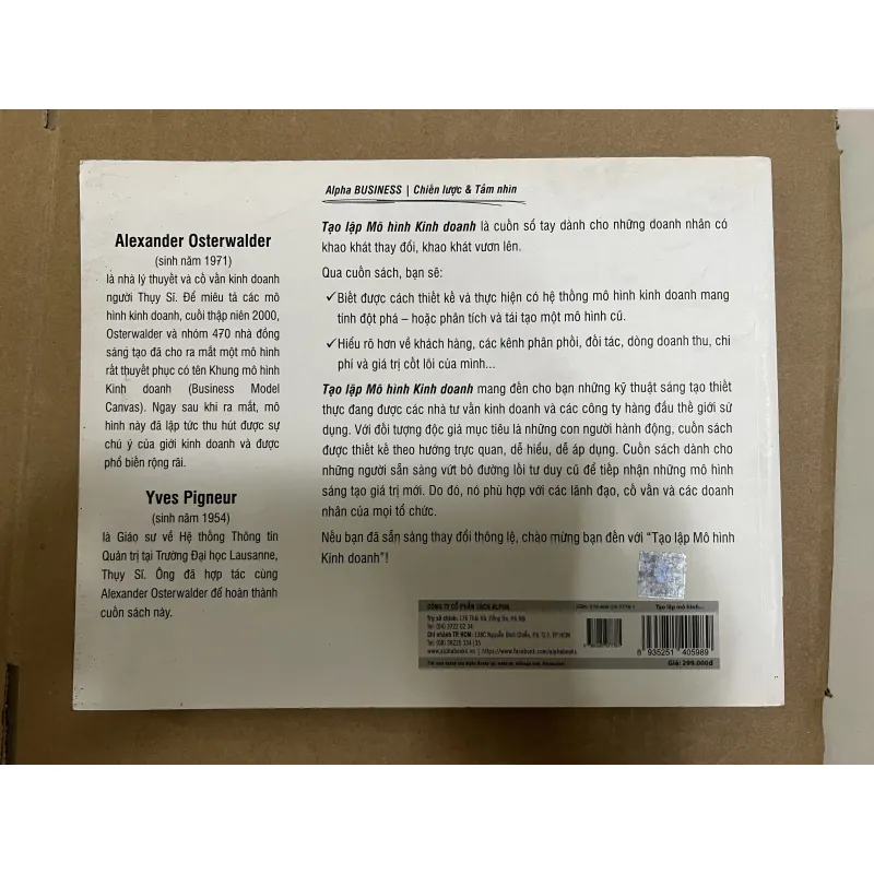 Business Model Generation Tạo Lập Mô Hình Kinh Doanh 1024116