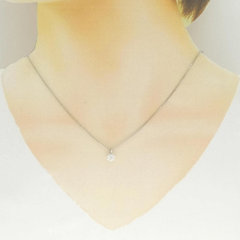 Dây chuyền kim cương PT900 Solitaire 0.509CT - Hàng hiệu Chính hãng 856113